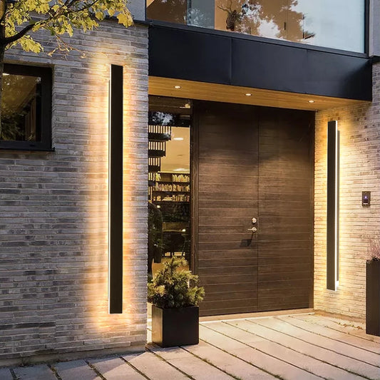 Outdoor Waterproof Wall Light with Remote Control